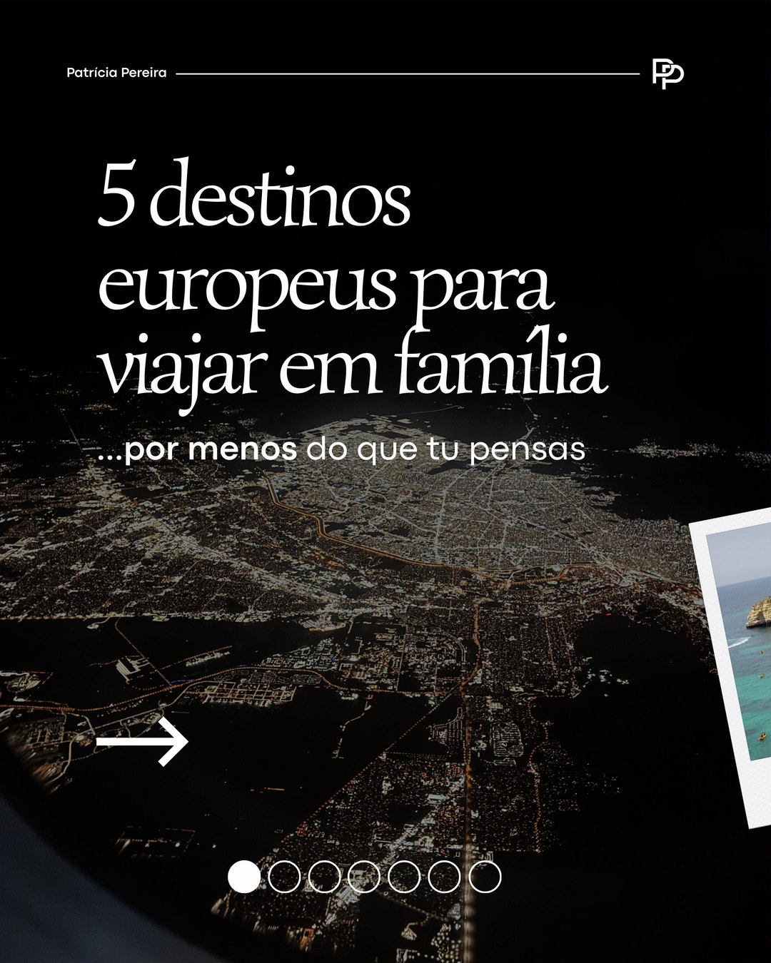 Capa do carrossel 5 destinos europeus para viajar em família