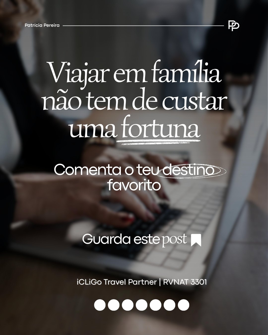 Slide final do carrossel dos destinos